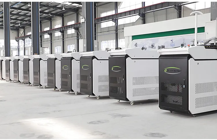 Pulsed Laser Cleaning Machine Great for Precision Parts Electronics PCB Surface Decontamination ISO Standard