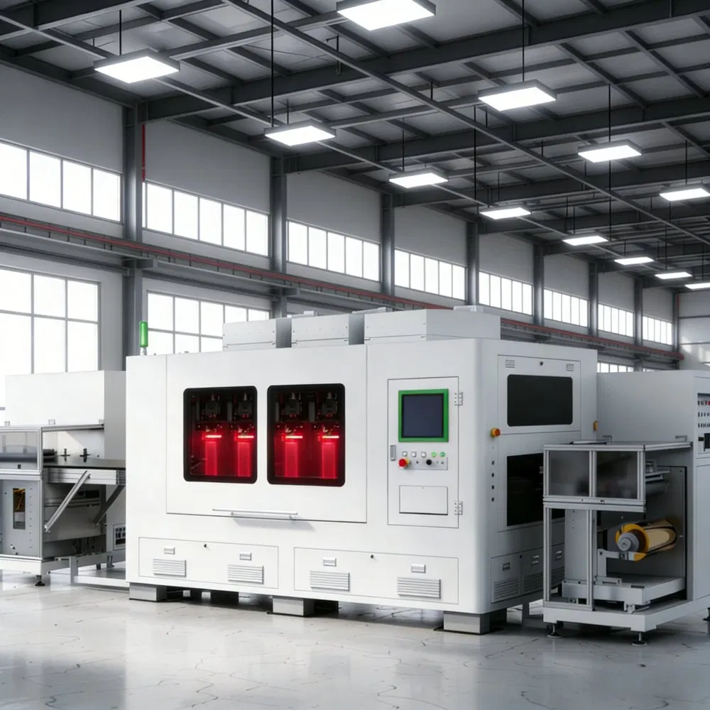 Inte Laser High-Efficiency Automated 4-Head Roll-to-Roll Laser Drilling Machine for Booming FPC &amp; HDI PCB Electronics Manufacturing