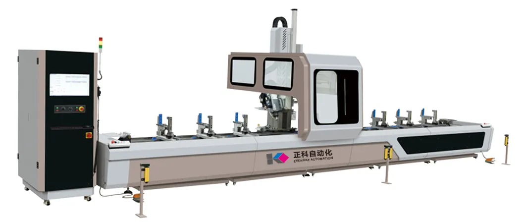 CNC Automatic Aluminium Window Door Machining Milling Making Mill Drill Router Drilling Extruder Welding Engraving Punching Laser Machine