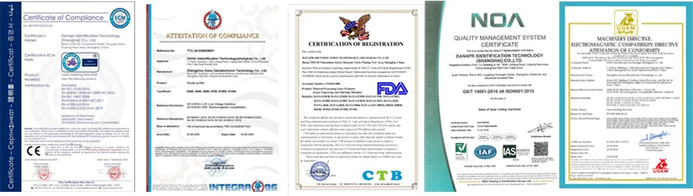 Certifications