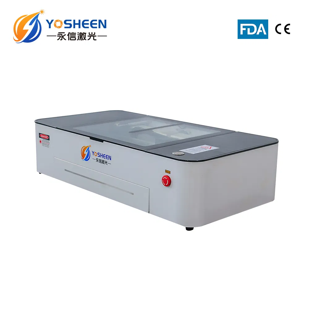 CO2 Laser Engraving Cutting Machine 5030 CE Certified Approved 50W Desktop for Wood Acrylic