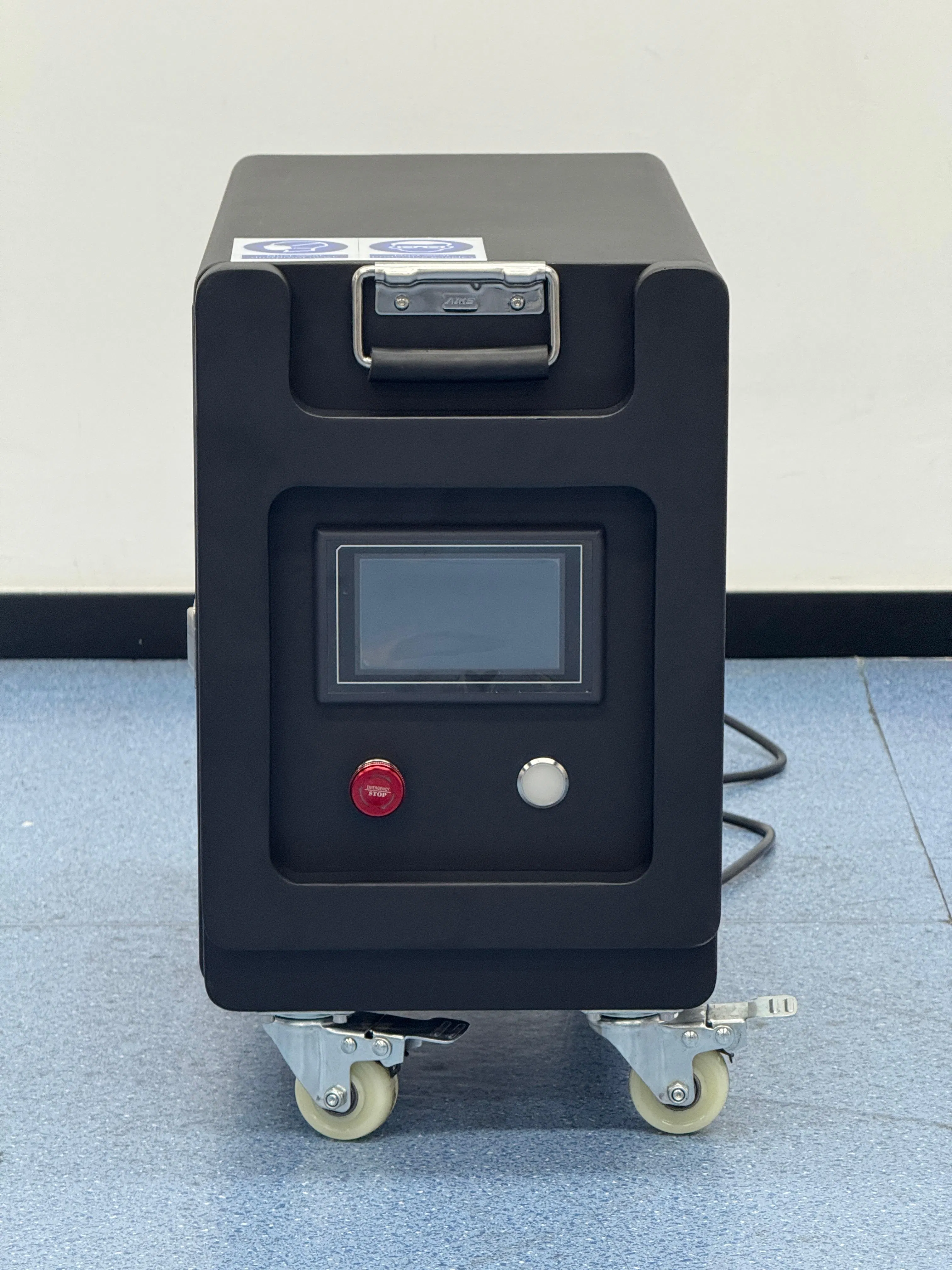 100W 200W 300W Portable Pulsed Fiber Laser Rust Remover Handheld Cleaning Machine for Metal Paint Wood Plastic