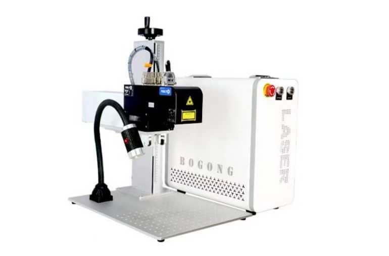 3D Fiber Laser Marking Machine Silver Gold Laser Cutting Machine Printing Ear Tag PVC ID Card Engraving Mugs Guns