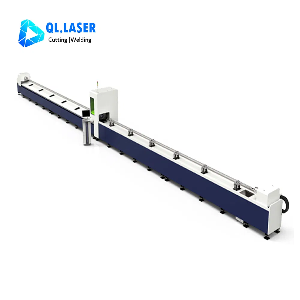 Industrial CNC Metal Fiber 3D Laser Cutting Machine Price for Tube with Loading and Unloading System