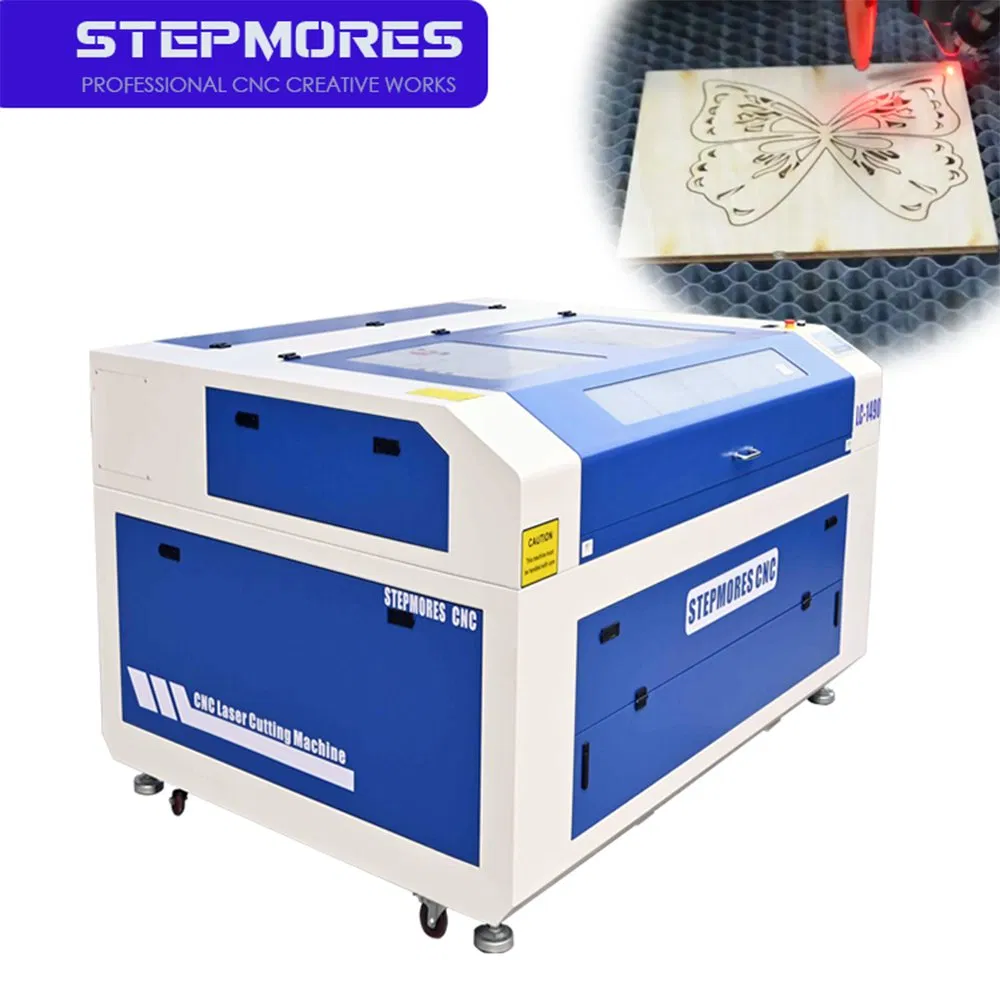 Auto up-Down Table 6090 1390 1610 100W 150W 180W CNC CO2 Laser Cutter Cutting Engraving Machine for Wood Leather MDF Plastic