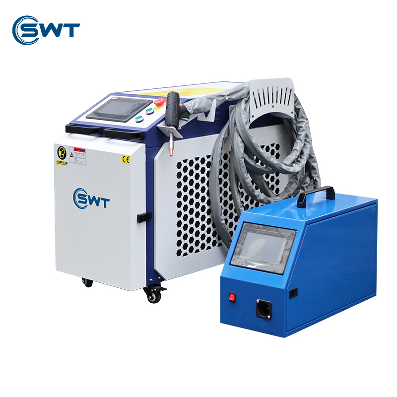Swt 3000W Handheld Laser Welding Machine with Welding Cutting Cleaning Multi Function in 1 for Tool Repair Cantilever Spot Welding Cladding Process