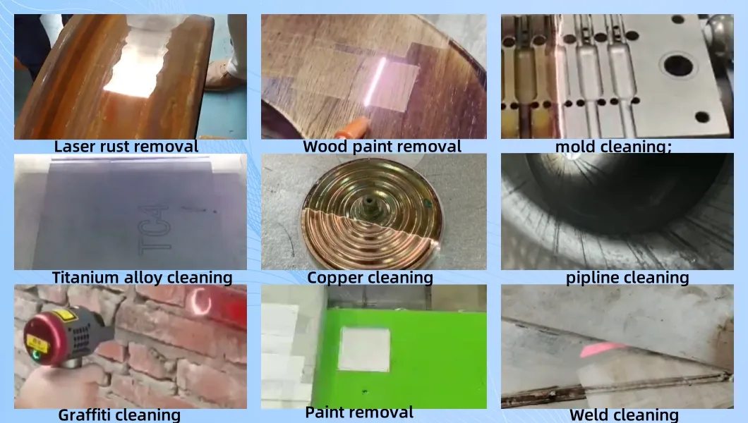 Cleaning Application Fields Showcase
