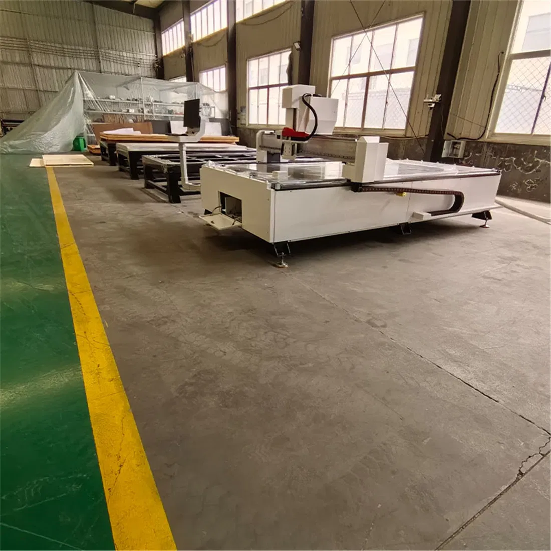 High Speed Scanning Accurate Positioning Laser Sandblasting Drilling Machine