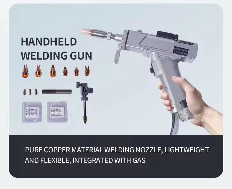 Handheld 3 in 1 Laser Welder Working Samples