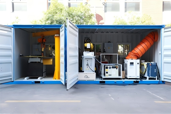 Low Damage Smart Control Secure Anti-Reflection Laser Cladding Machine