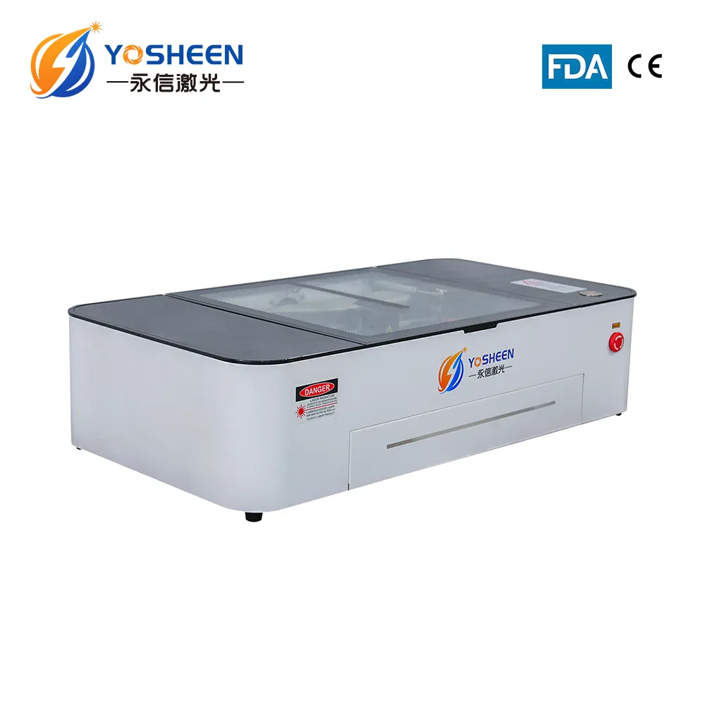 CO2 Laser Engraving Cutting Machine 5030 CE Certified Approved 50W Desktop for Wood Acrylic