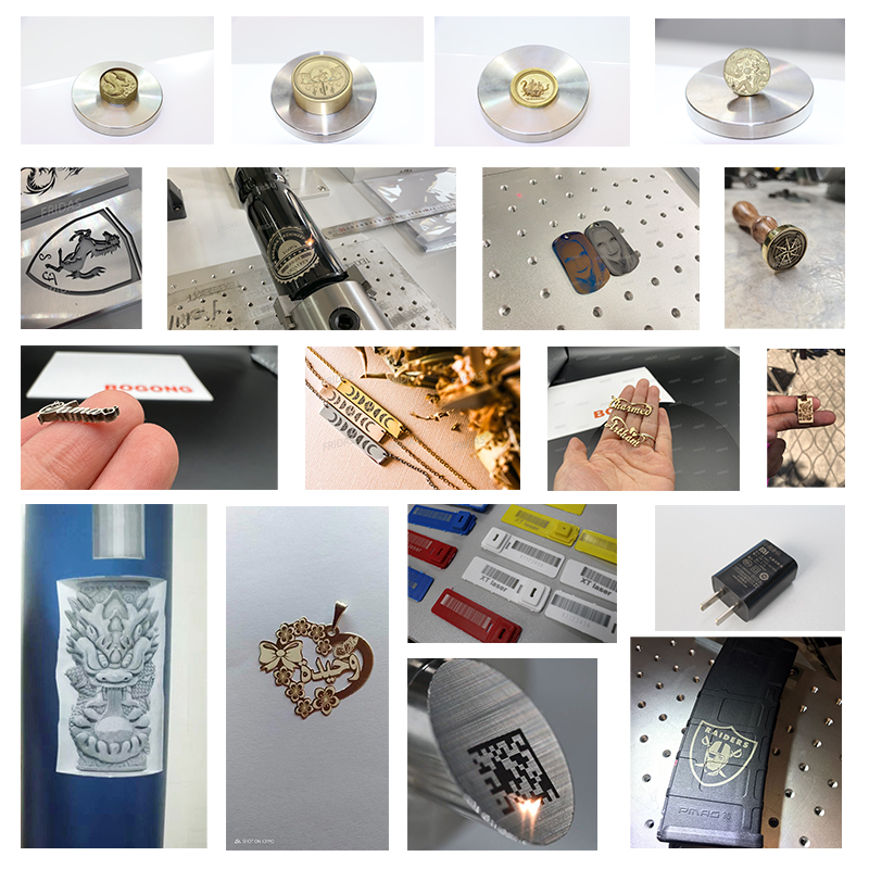JPT M7 Fiber Laser 20W/30W/50W/60W/100W/200W 2D 2.5D 3D Mopa Fiber Laser Marking Machine for Metal