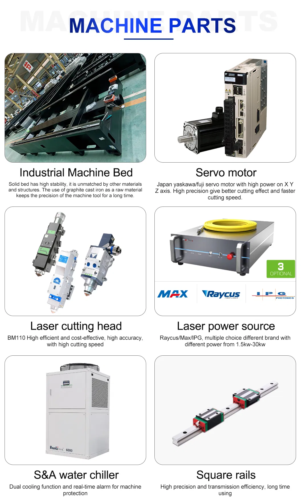 Fiber Laser Cutting CNC 3D Laser Tube Cutting Machine