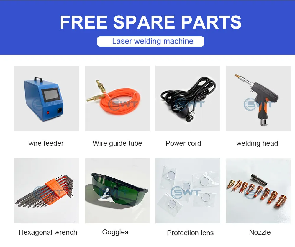 3000W Handheld Laser Welding Machine with Welding Cutting Cleaning Multi Function
