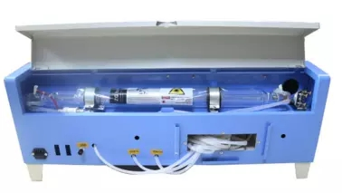 Mini Rubber Stamp CO2 Laser Engraving Cutting Machine