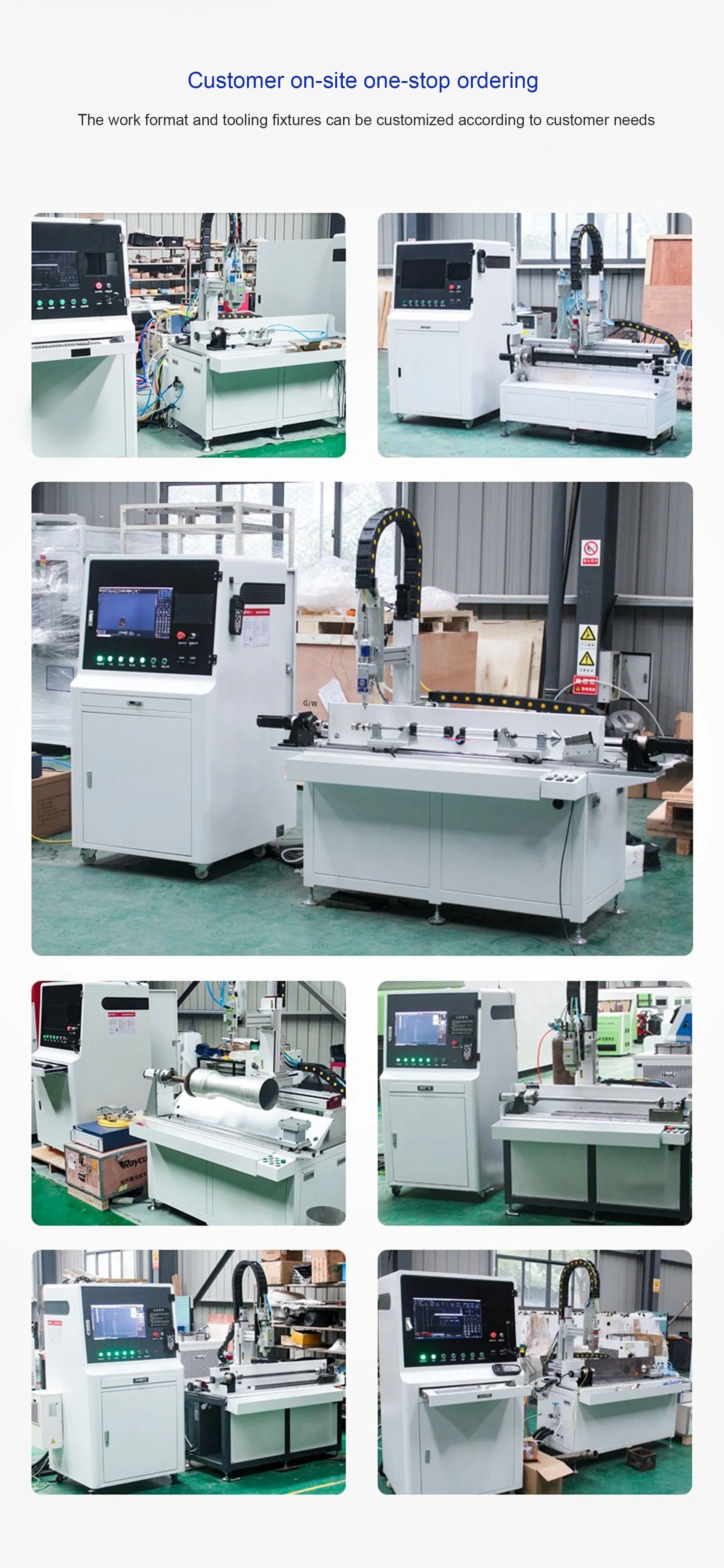 Small Laser Pipe Cutting Machine Precision Drilling Equipment for Metal &amp; Stainless Steel Supports Ai &amp; Plt Graphic Format