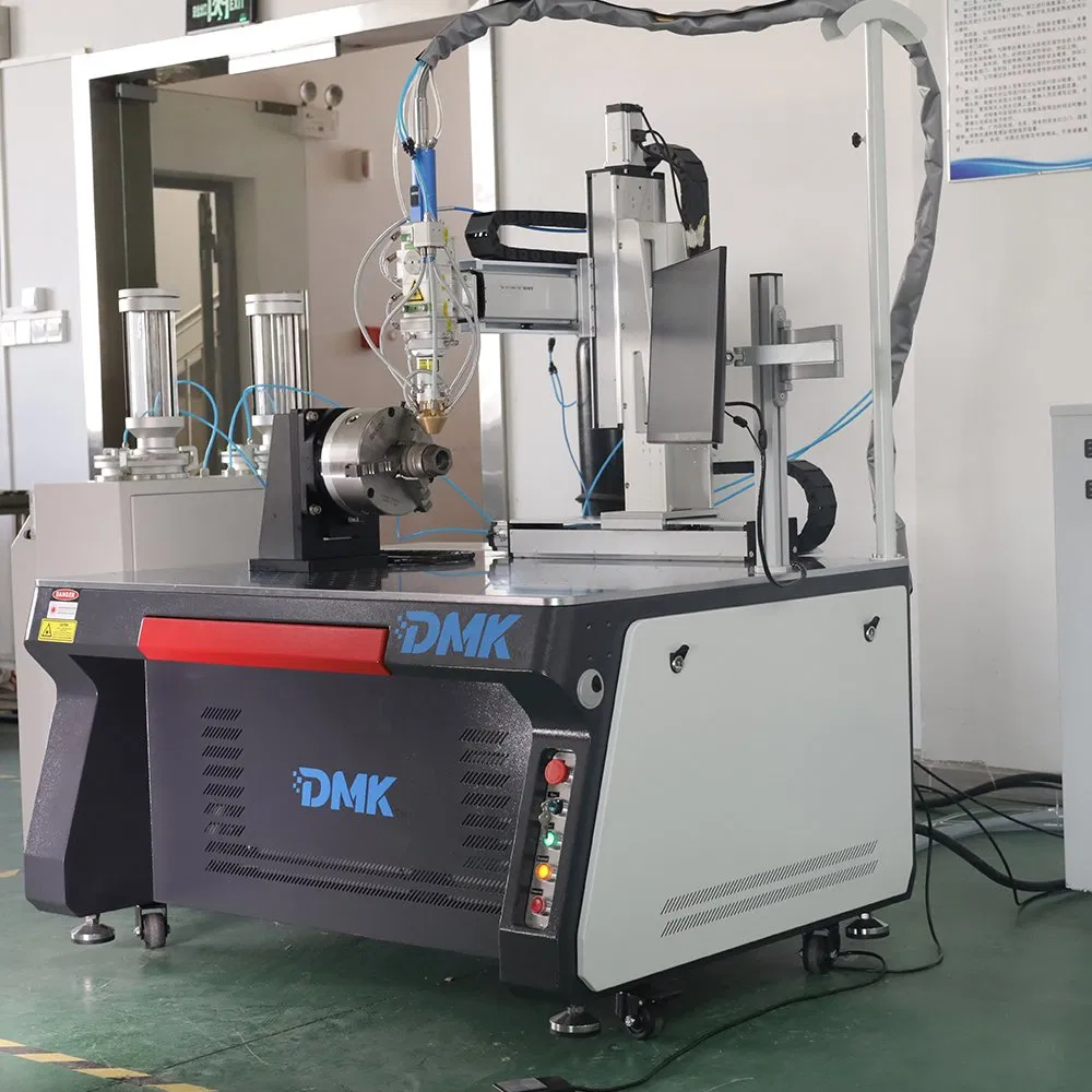 Dmk 1000W 2000W 3000W Production Machine Fiber Metal Cladding Equipment Laser Powder Feeder Conveyor Laser Cladding Machine and Laser Welding Machine