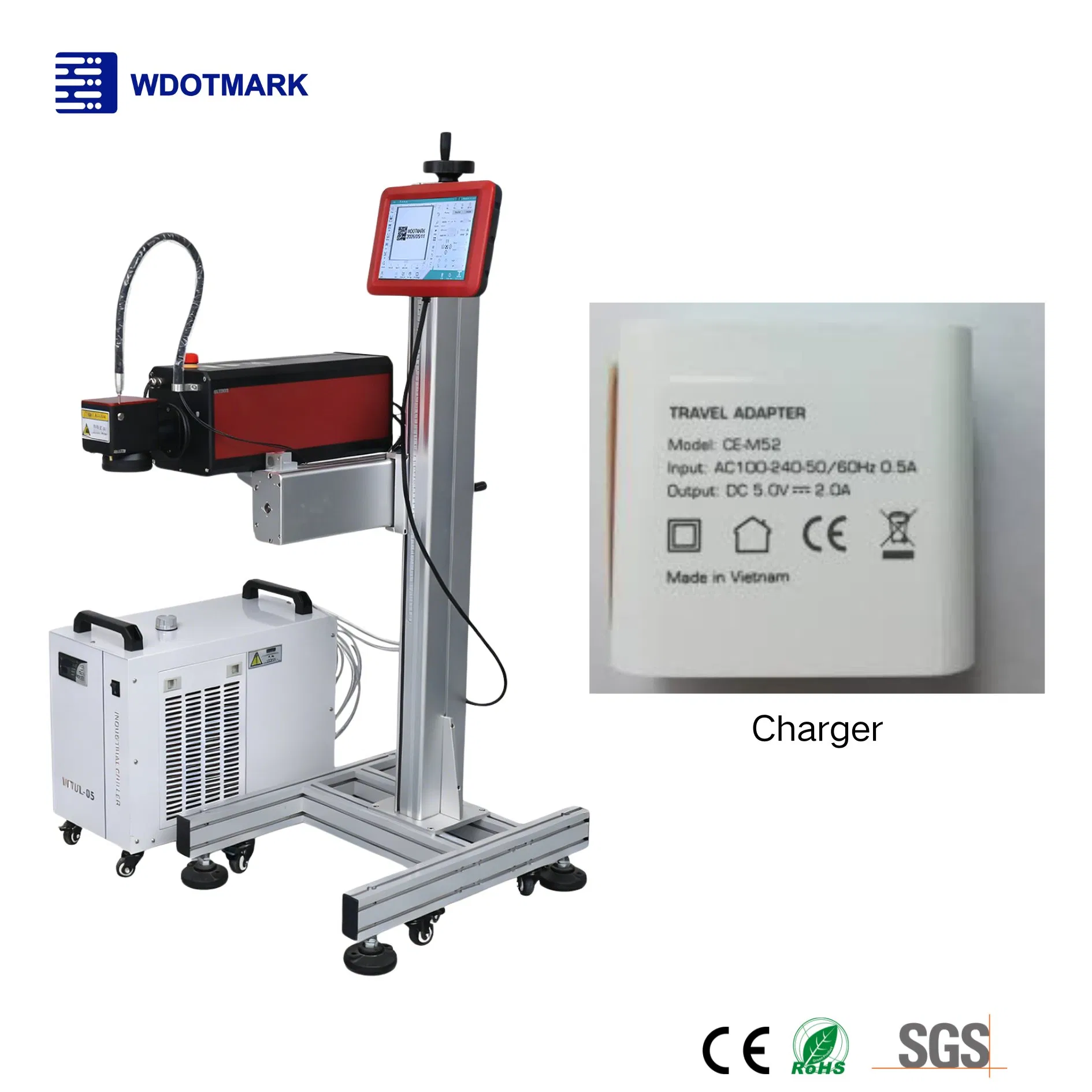 Wdotmark High-Precision UV Laser Marking Machine for Industrial Applications