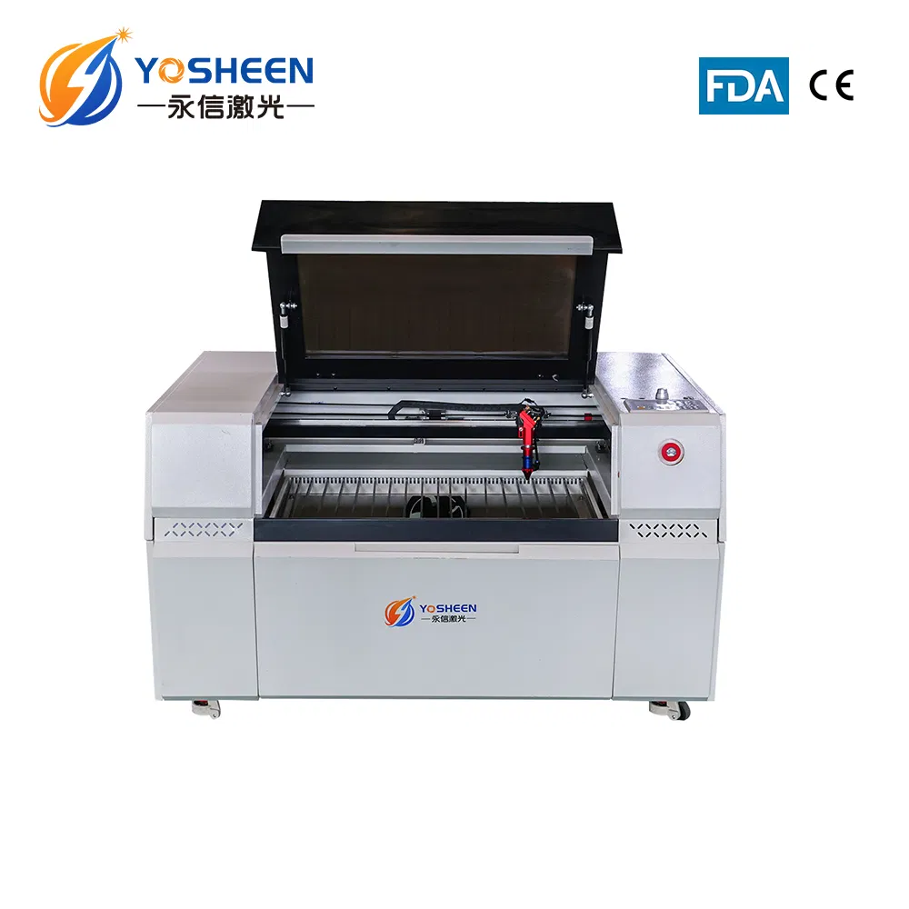 Enclosed Type 690 600*900mm 100W 130W 150W Non-Metal CO2 Laser Cutting Engraving Machine Acrylic Wood Plastic CO2 Laser Cutter and Engraver