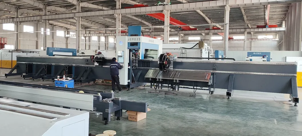9 Meters Working Length Cutting Machine