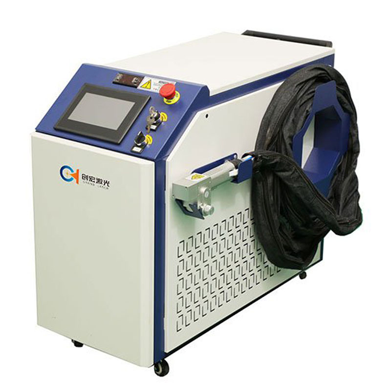 300watt Air-Cooled Pulsed Laser Cleaning Machine for Removing Coating Rust Paint Oil
