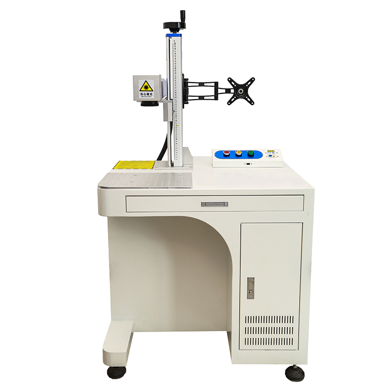 20W-120W Desktop Fiber Laser Marking Machine for Animal Tags Used for Marking and Engraving Metal Materials