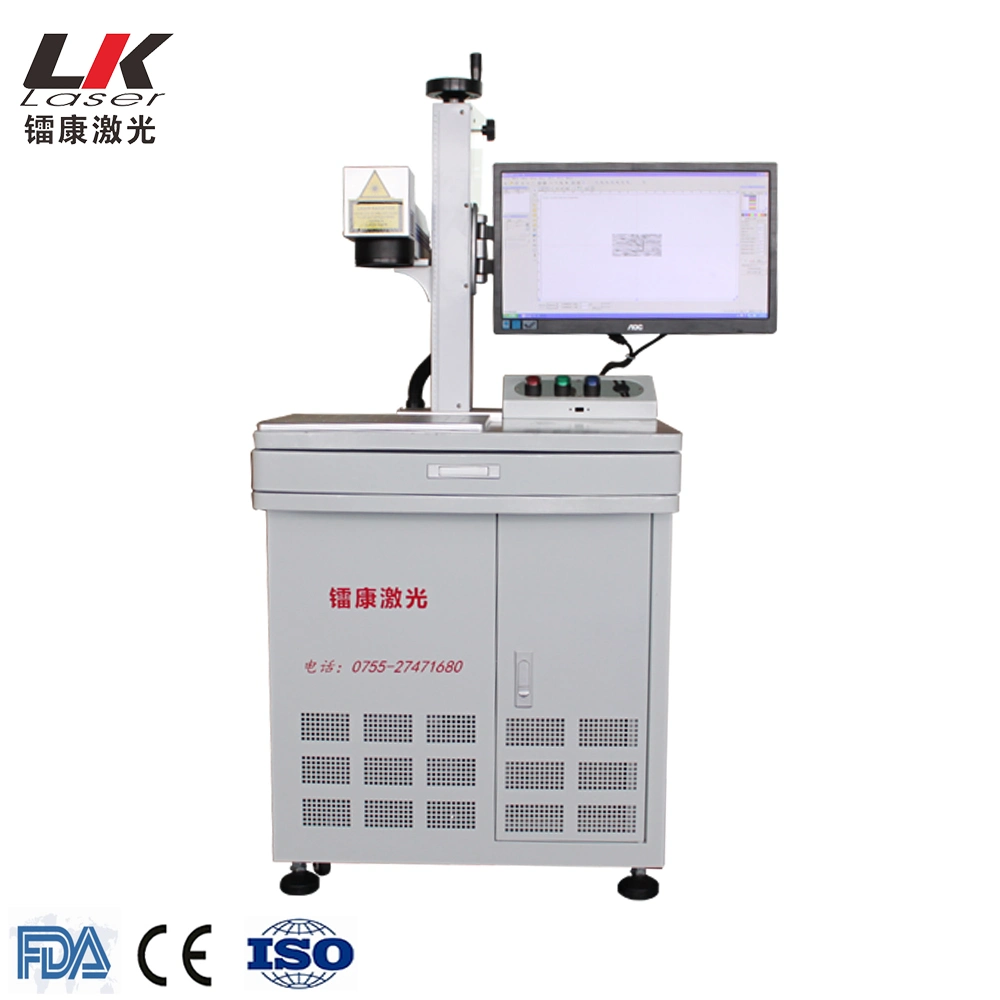 20W 30W 50W Optical Fiber Laser Marking Machines Price Metal Plastic Logo Laser Printing Machine Laser Marking/Engraving/Etching/Printing Machine