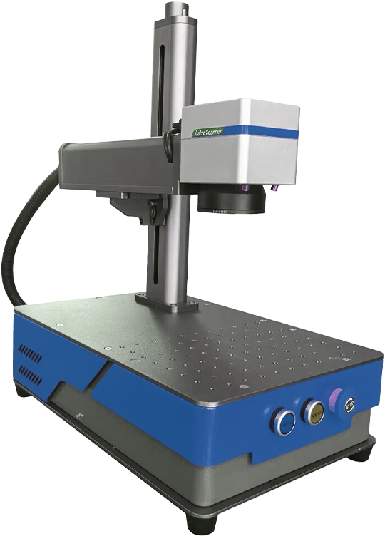 50W Desktop Type Fiber Laser Marking Engraving Etching Machine for Stainless Steel Copper