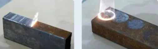 Laser cleaning sample 4