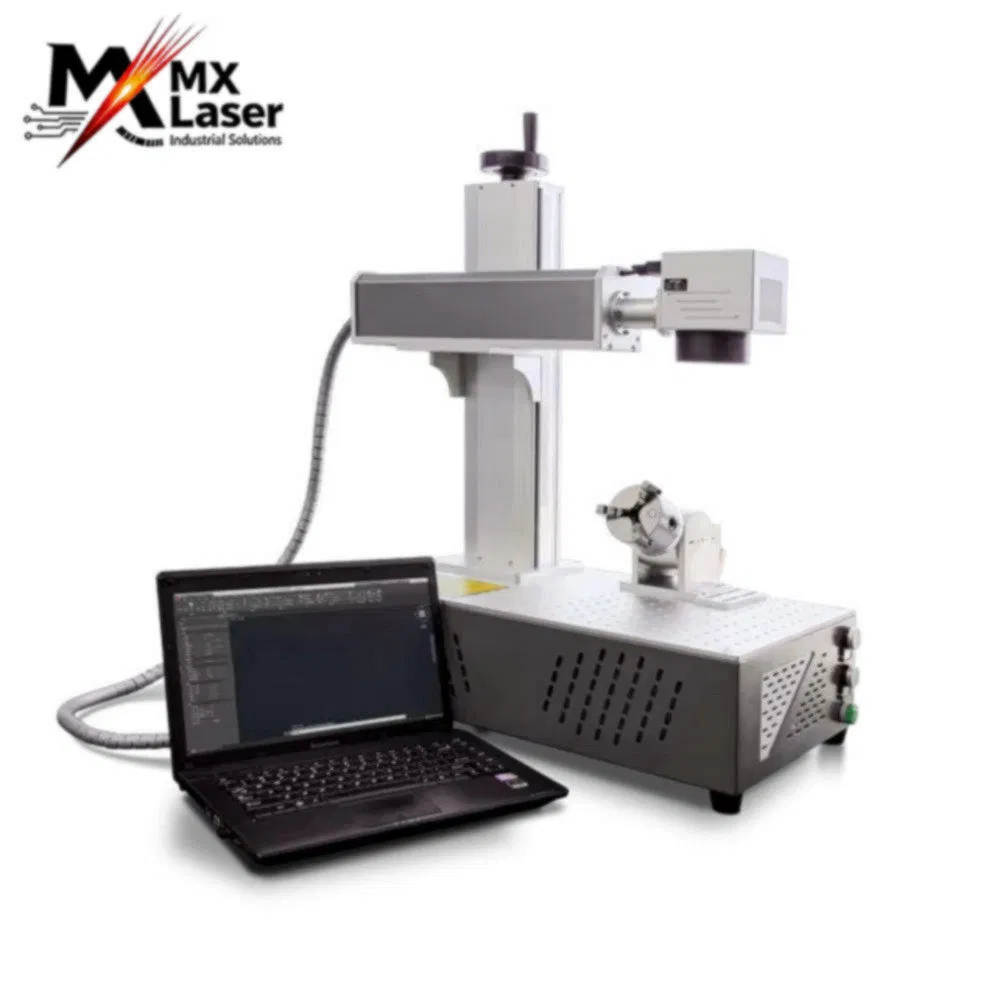High Efficiency 50W Copper Laser Marking Machine for Pattern and Design Etching