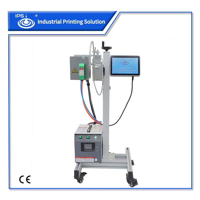 IPS-Luv5w T Tto Type UV Laser Marker Coder 5W &amp; 10W UV Laser Marking Machine for Packaging Films Plastic