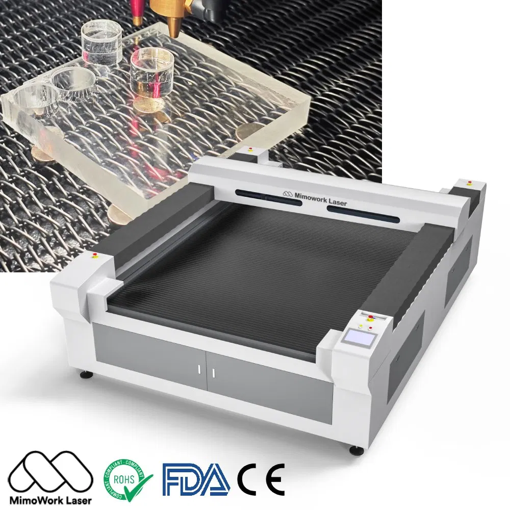 CO2 Laser Cutting Machine Acrylic for Acrylic, Perspex, Lucite with 100W-600W for Clear Transparent Acrylic Based Product, Promotional Item Cutting