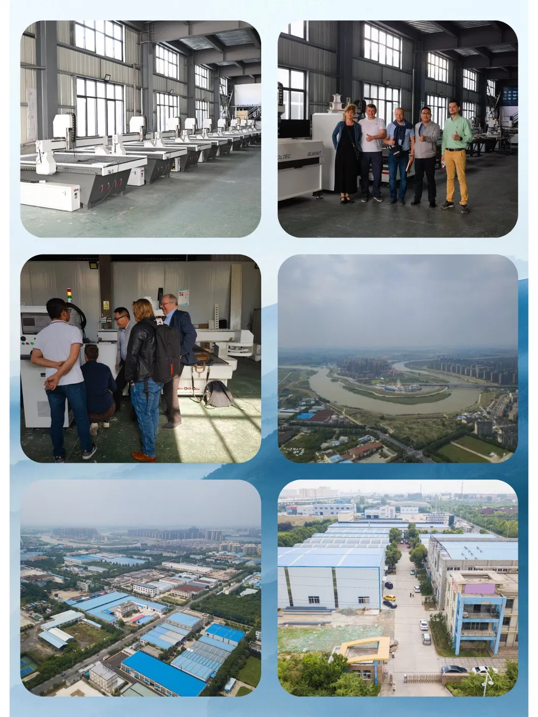 High-tech CNC Factory Floor Manufacturing Facility