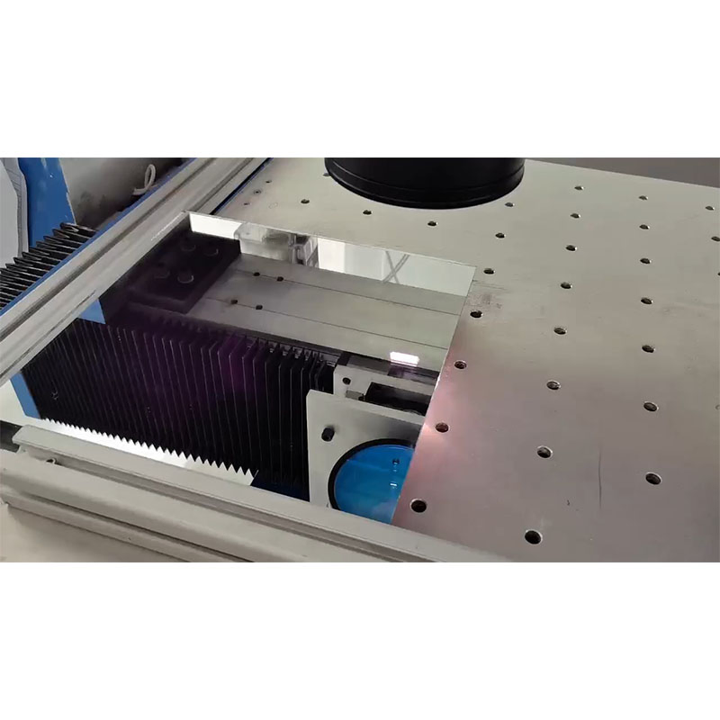 High Speed Scanning Accurate Positioning Laser Sandblasting Drilling Machine