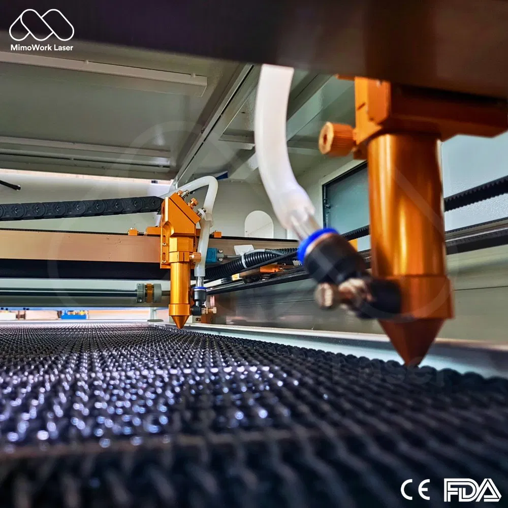 Panoramic Camera CO2 Laser Cutting Machine with Auto Positioning