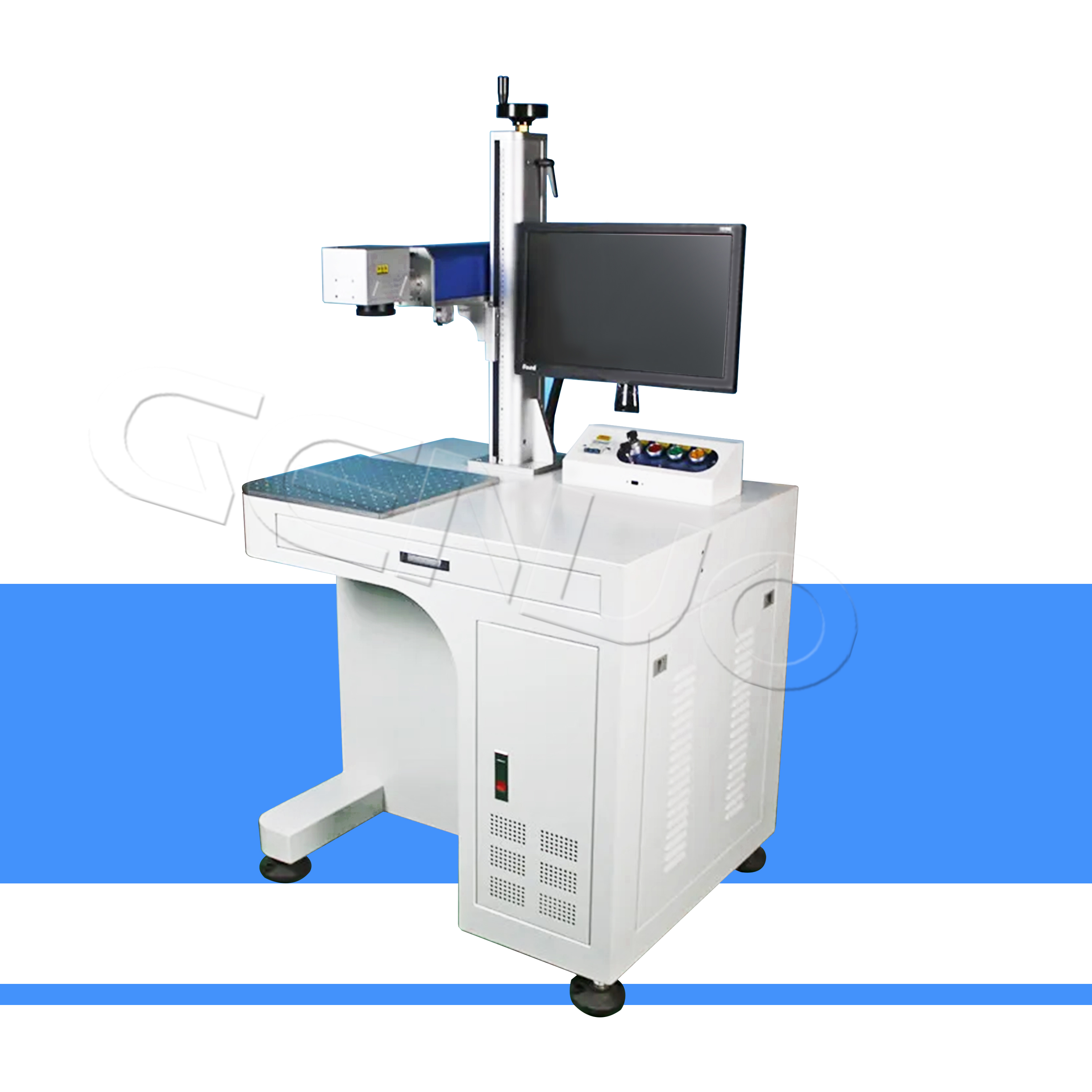 China Factory Good Price Write GLM Series Laser Marking Machine with Raycus/Max Laser Source