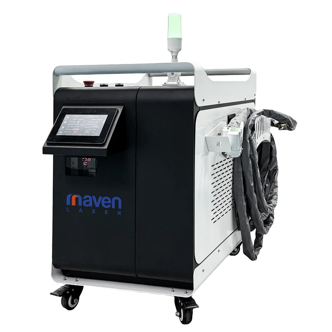 Fiber laser cleaning machine details