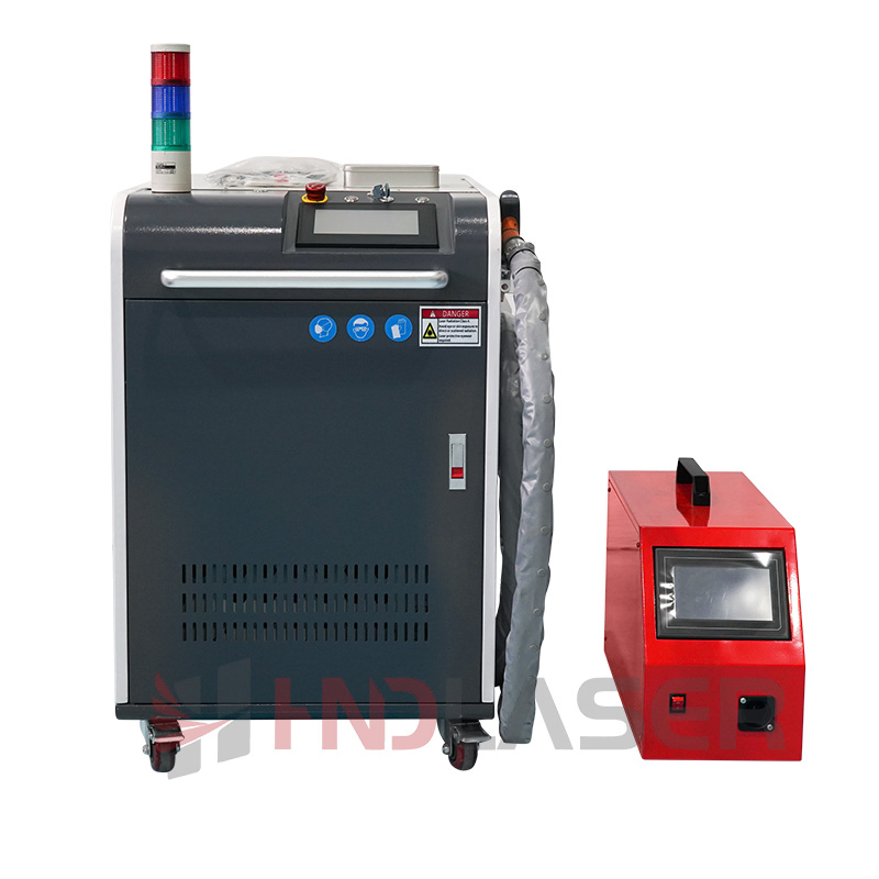 1500W 2000W 3000W Portable Handheld Metal Jewelry Aluminum Gun Welder Cleaner Lazer Fiber Laser Mini Welding Soldering Cleaning Weld Machine Price 3 in 1