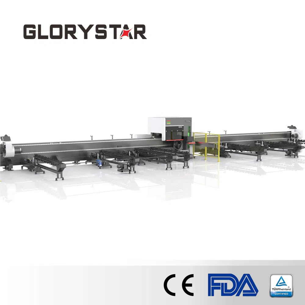 Glorystar Laser Smart 3D Pipe Fabricator Cutting Machine- Infinite Rotation &amp; 700mm Z-Axis for Complex Joints