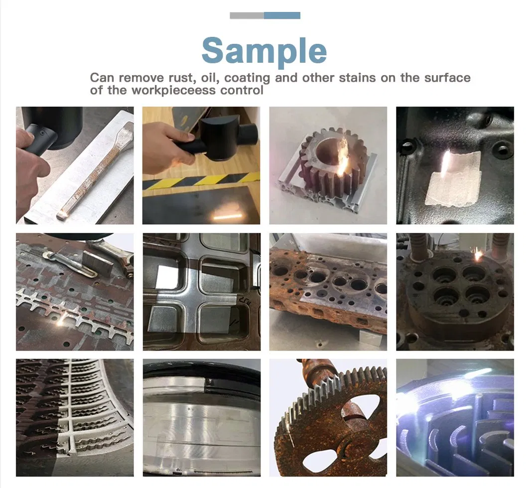 Rust Oxide Laser Stripping Display