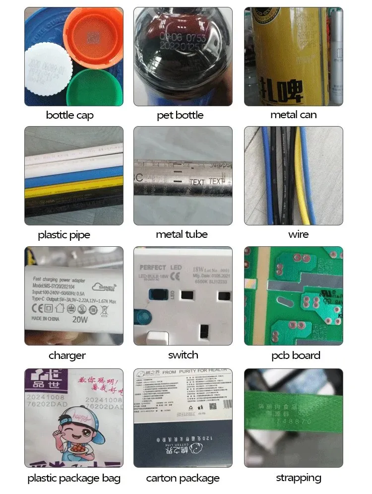 CO2 Laser Wire Marking Machine OEM All Material Laser Etching Machine for Plastic Marking Fiber Laser with Conveyor Belts 30 Watt Laser Batch Coding Machine