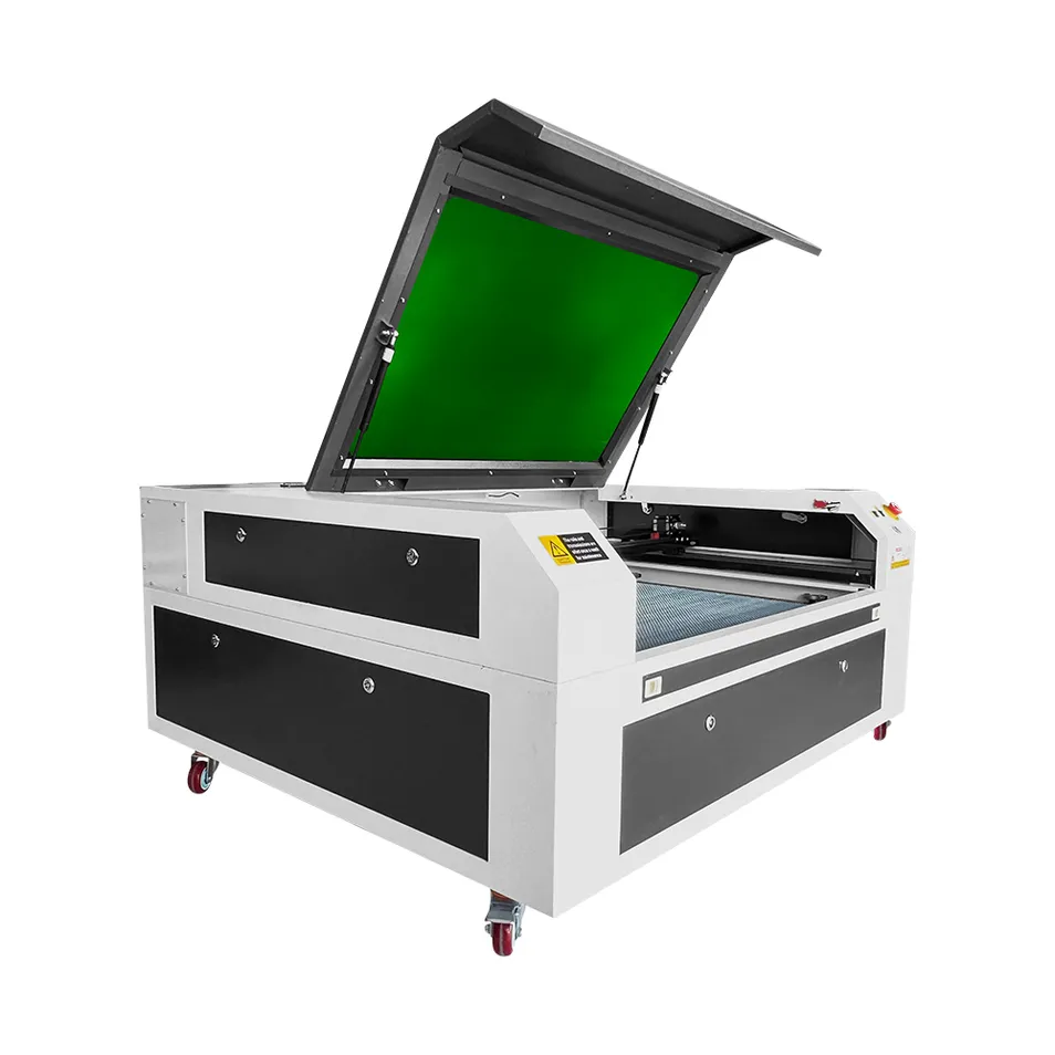 Laser Cutting Machine Side View