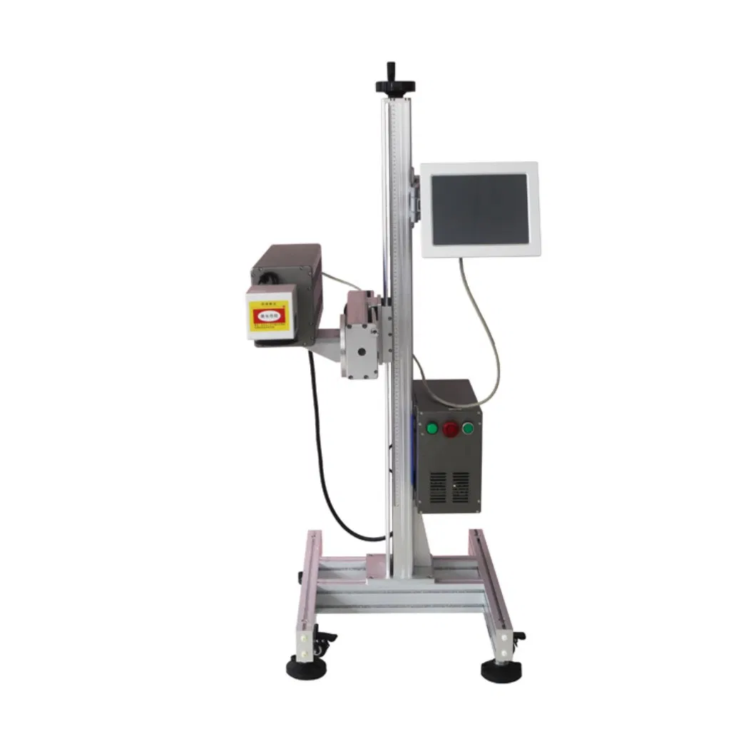 Portable Mini Color Laser Printer 20W 30W 50W Fiber Laser Marking Machine for Metal Jewelry Laser Engraving Etching Machine