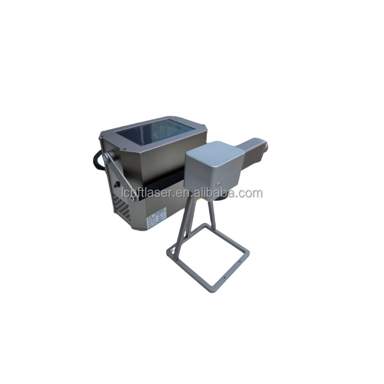 Portable Fiber Laser Marking Machine Small Size Handheld Metal Laser Engraver Machine 30W Factory