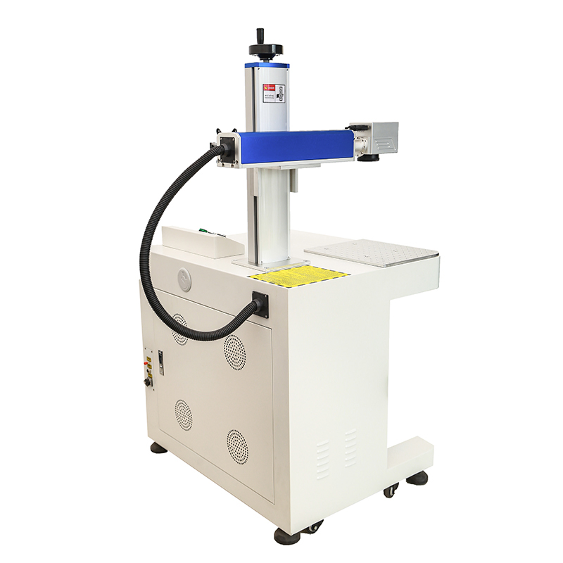 20W-120W Desktop Fiber Laser Marking Machine for Animal Tags Used for Marking and Engraving Metal Materials