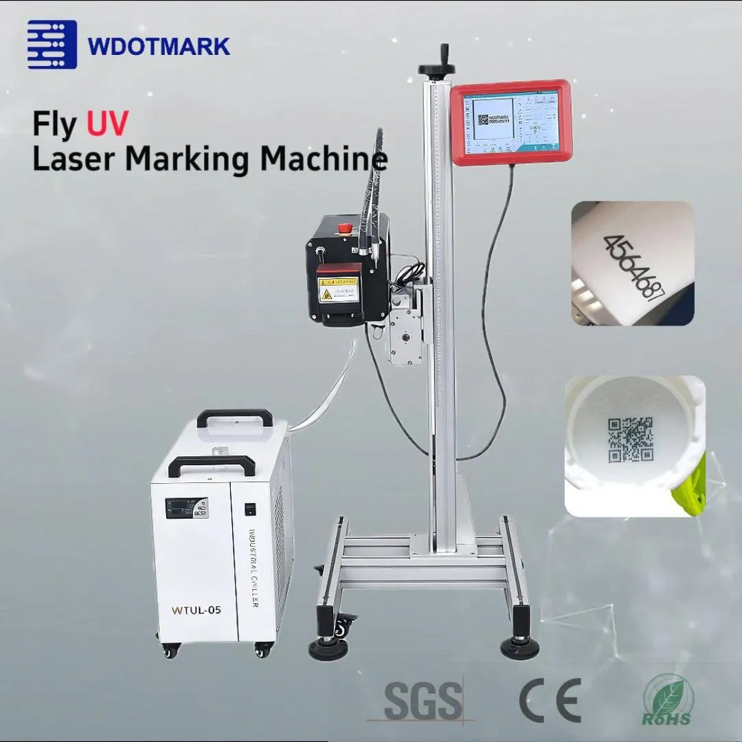Professional Fiber CO2 UV Laser Etching Machine for Glass Material