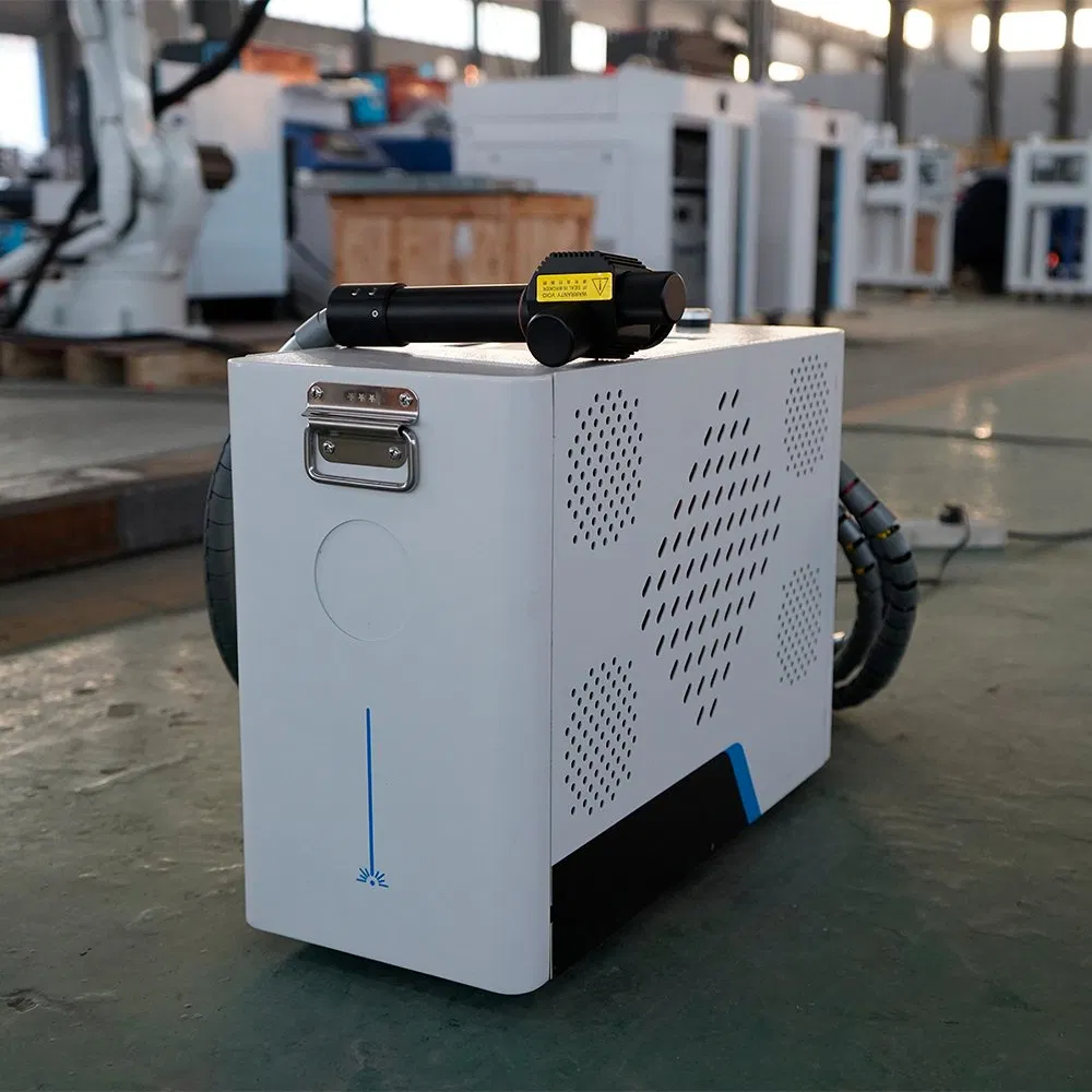 500 Watt Laser Pulse Cleaner 100W 200W / Pulsed Industrial Laser Cleaning Machine Wood for Stone