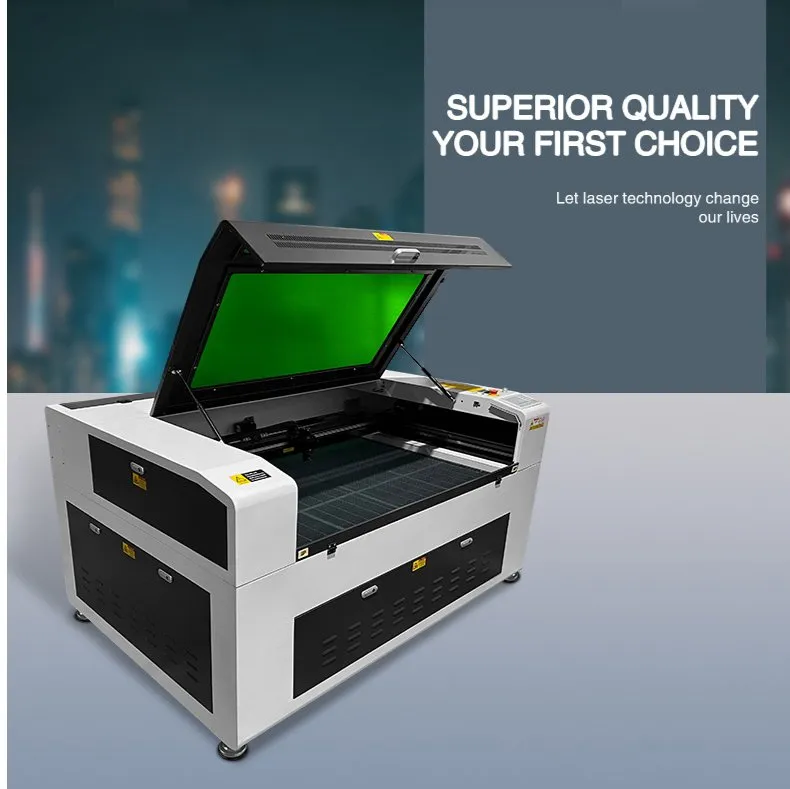 High-Quality Acrylic Leather Wood Glass Crystal CO2 Laser Engraving Cutting Machine