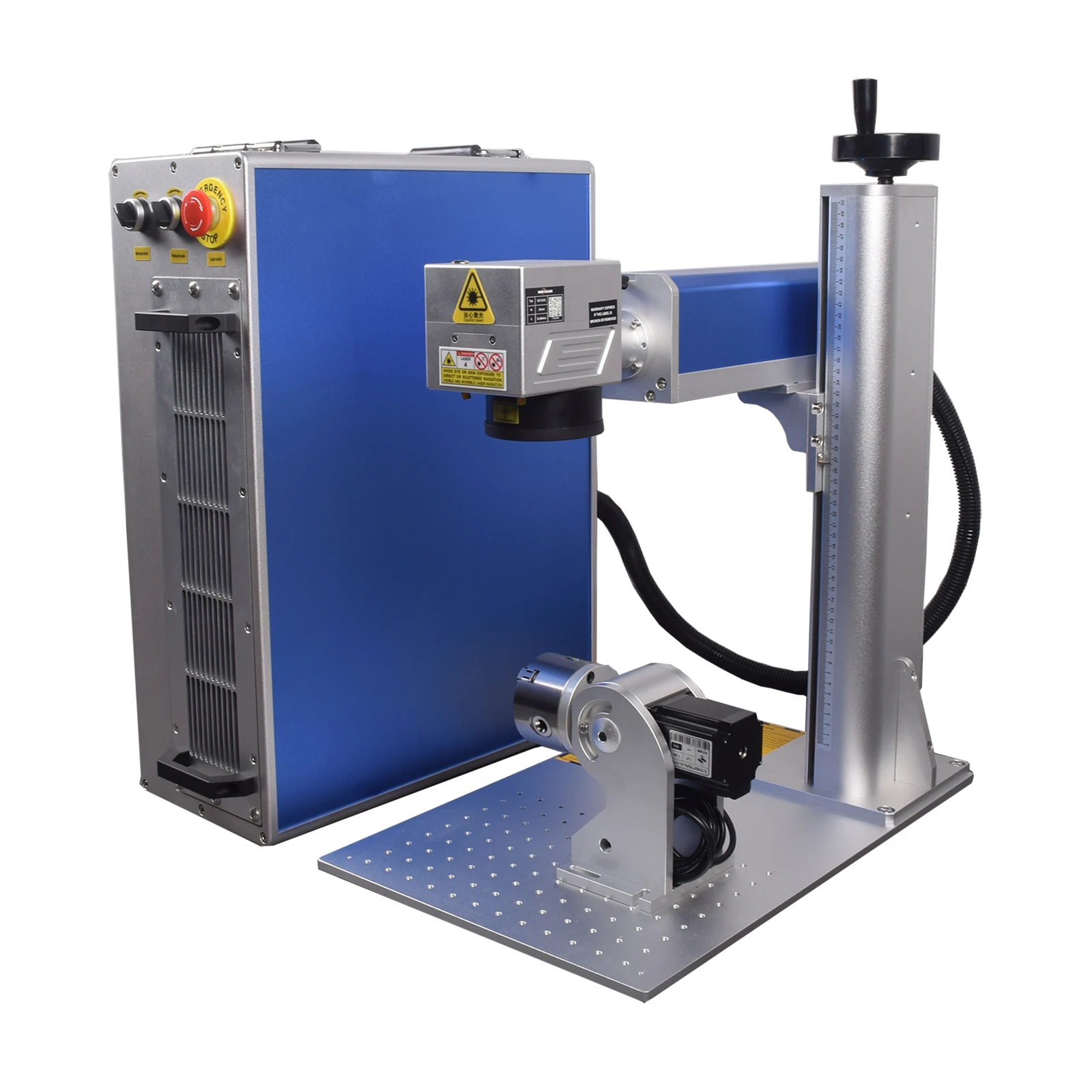 JPT 300W Mopa Fiber Laser Marking Machine Air Cooling for Metals Supports DXF/BMP/AI/DST Formats High Safety CNC