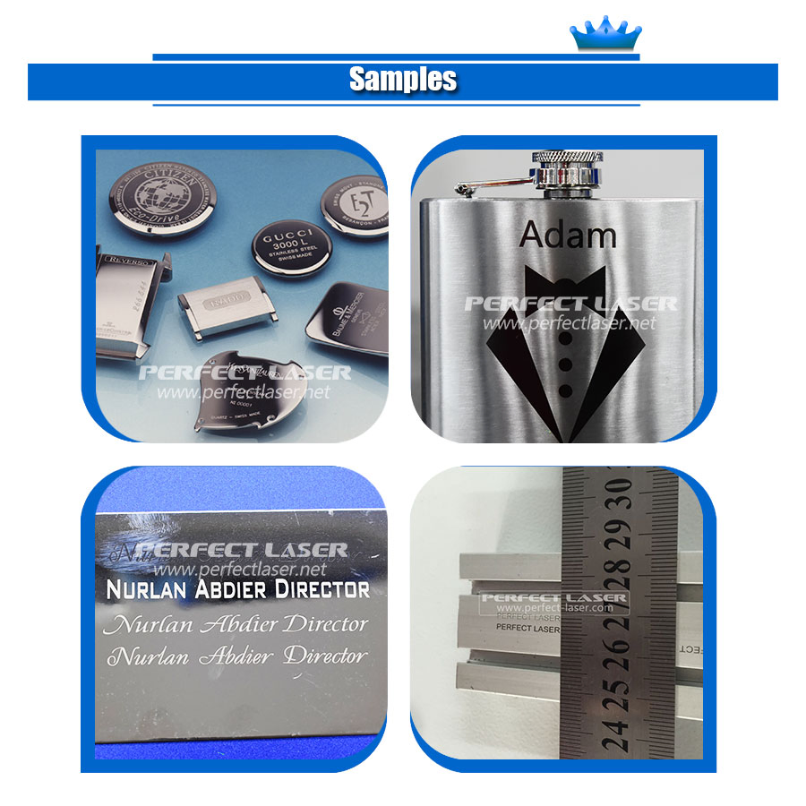 Perfect Laser-10W/20W/30W/50W/100 Watts Mini Desktop Metal Stainless Steel Raycus/Max/Ipg Jpt/Mopa Laser Marker Engraver Etching Marking Machines